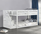 Jojo Bunk Bed Model Fm-Bk1100Wh-Bed By Furniture Of America